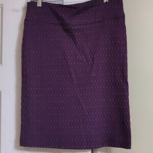 Margaret M purple and black skirt